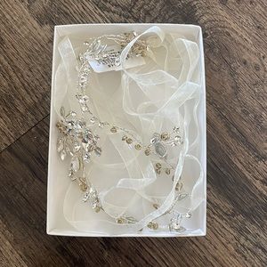 David’s Bridal Hair Vine NWT!